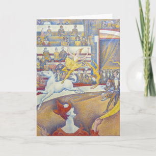 Cartão Georges Seurat - O Circo