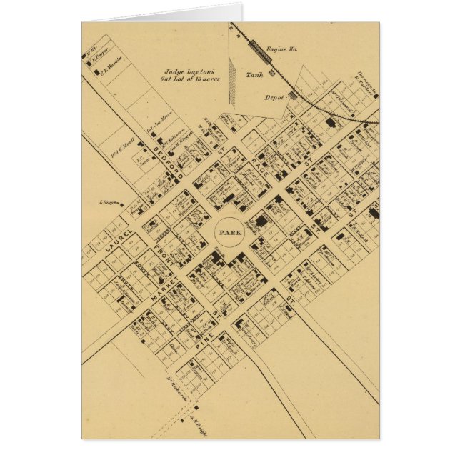 Cartão Georgetown (Frente)