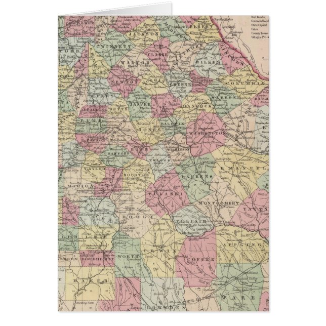 Cartão Geórgia (Frente)