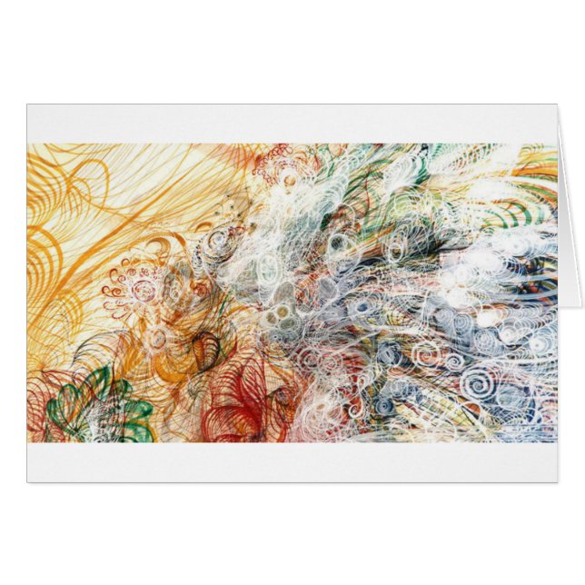 Cartão Georgiana Houghton (Frente Horizontal)