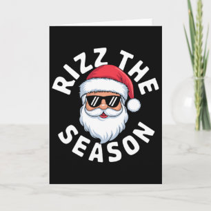 Cartão Geração Alfa Gíria Papai Noel Rizzler Natal Rizz A