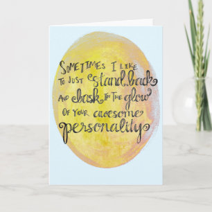 Cartão Geral de Complemento "Sua Excelente Persona