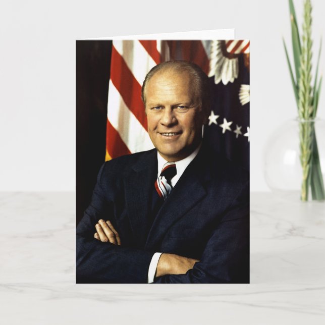 Cartão Gerald Ford (Frente)