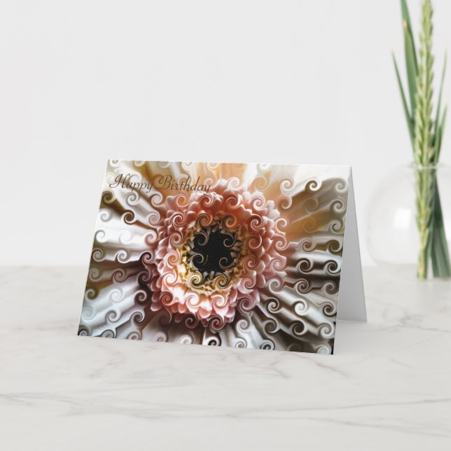 CARTÃO GERBERA FLOWER (Frente)