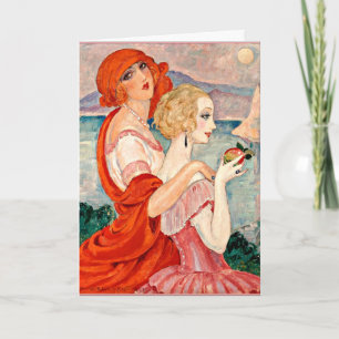 Cartão Gerda Wegener - Sur la Route d'Anacapri