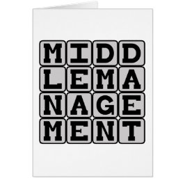 Cartão Gerenciamento do meio, estoque corporativo