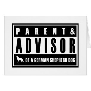 Cartão German shepherd