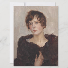 Cartão Gertie in a fur Casaco (por israelenses)