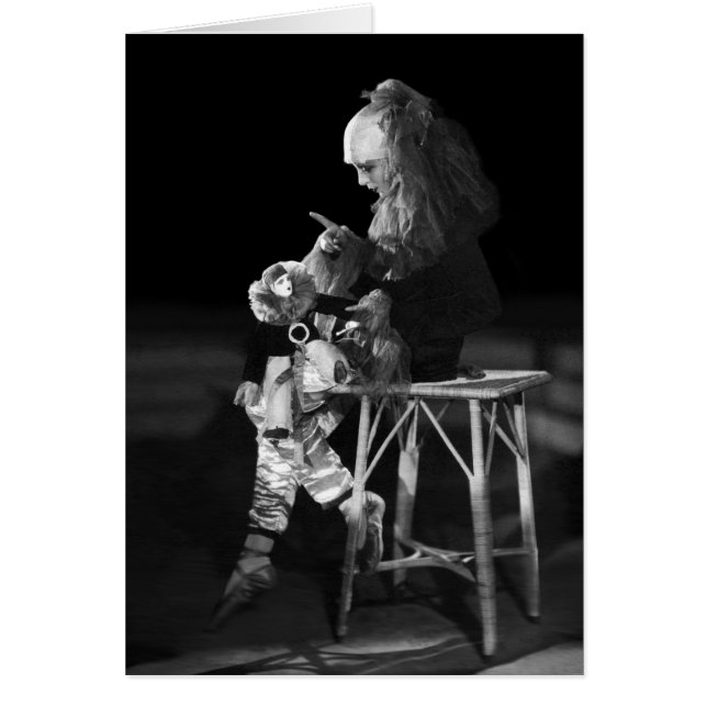 Cartão Gertrude Lawrence Em Pierrot Costume (Frente)