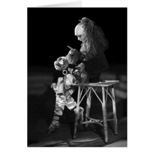 Cartão Gertrudes Lawrence no traje de Pierrot