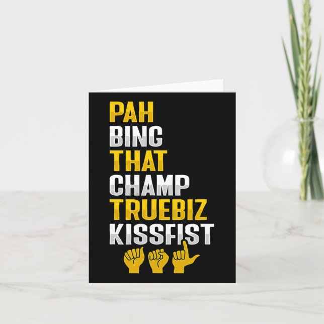 Cartão Gesto de Mão Perda Auditiva Surdez Conscientização (Frente)