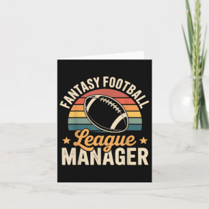 Cartão Gestor de Futebol da Fantasy