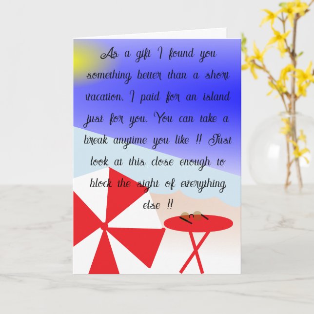 CARTÃO GET AWAY 24/7 (Flor Amarela)