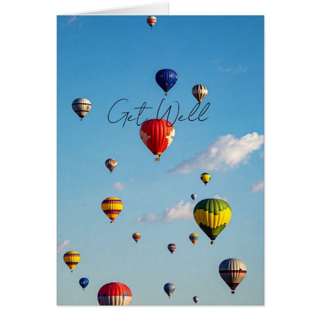 Cartão Get Well Card (Frente)