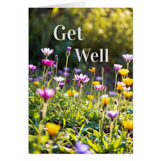Cartão Get Well Card (Frente)