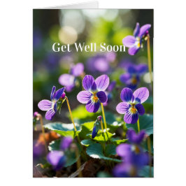 Cartão Get Well Soon Card