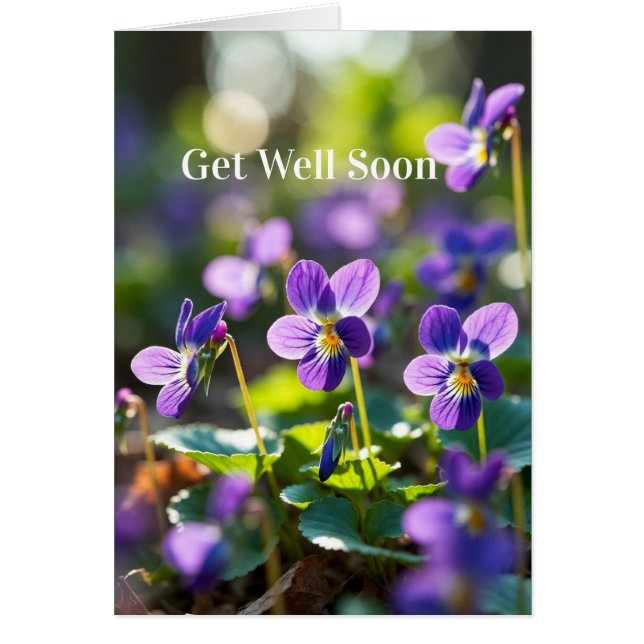 Cartão Get Well Soon Card (Frente)