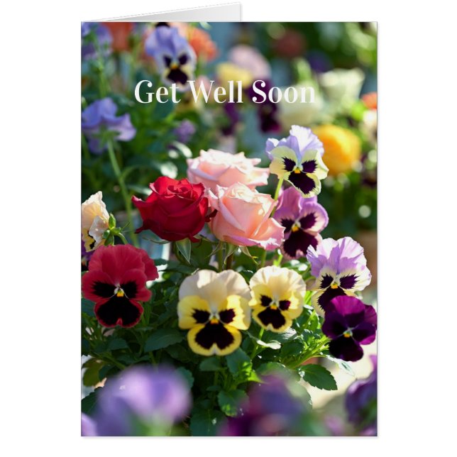 Cartão Get Well Soon Card (Frente)