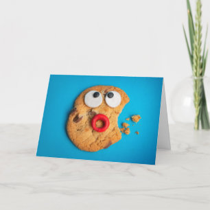 Cartão Get Well Soon Injury Funny Broken Cookie Humor