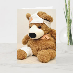 Cartão Get well soon one-upper card