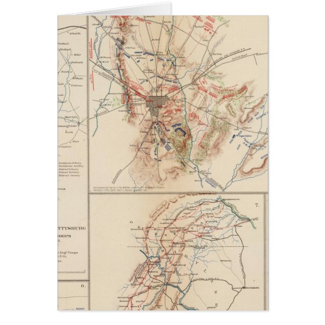 Cartão Gettysburg (Frente)