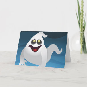 cartão Ghost Halloween