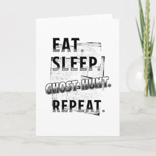 Cartão Ghost Hunters