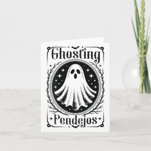Cartão Ghost Pendejos Engraçado Fantasma Mexicano (o)