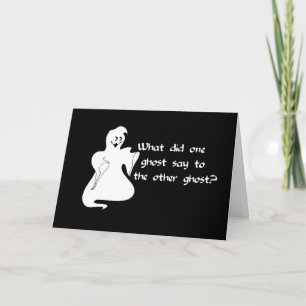 Cartão Ghost Question