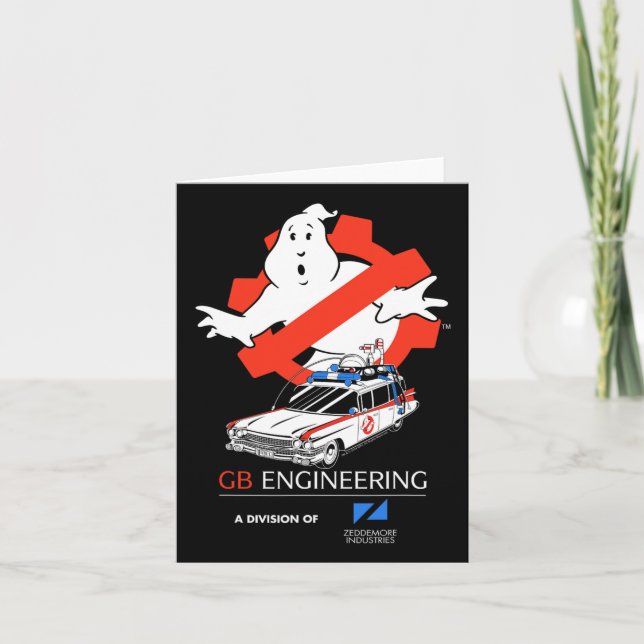 Cartão Ghostbusters Frozen Empire Engineering Gear No Gho (Frente)