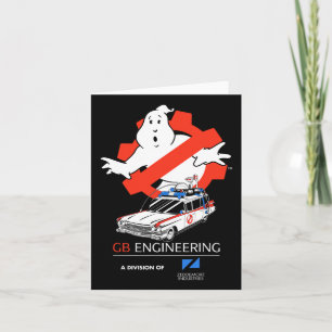 Cartão Ghostbusters Frozen Empire Engineering Gear No Gho