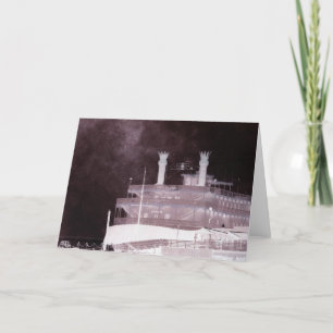 Cartão Ghostly Ship