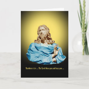 Cartão Gian Lorenzo Bernini Bust do Cristo 1679