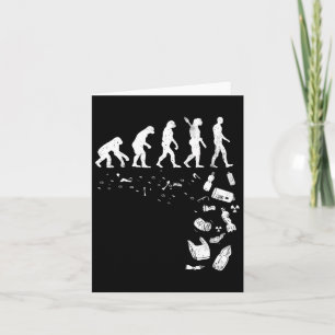 Cartão Gif de Amante do Dia da Terra Legal Poluição Evolu