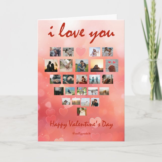 Cartão gift valentines day cards (Frente)