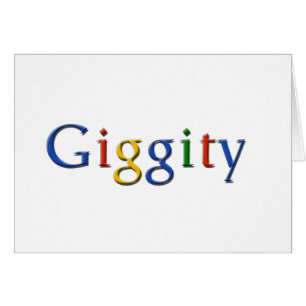 Cartão Giggity - estilo