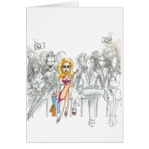 Cartão Gigi - esteja para fora