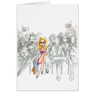 Cartão Gigi - esteja para fora