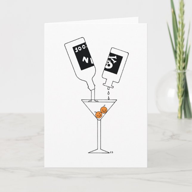 Cartão Gim & toxina (Frente)