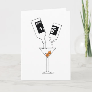 Cartão Gim & toxina