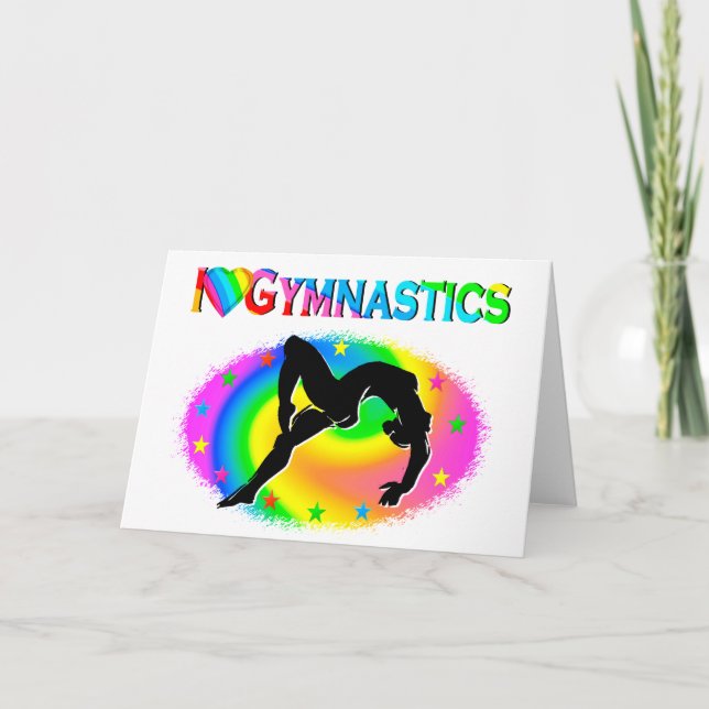 CARTÃO GINÁSTICA É MINHA VIDA (Frente)