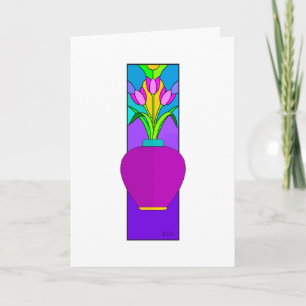 Cartão Ginger Jar Floral sympathy card