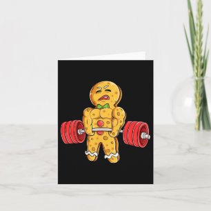 Cartão Gingerpão Homem Gym Bodybuilding Chr