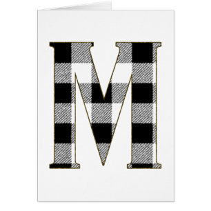 Cartão Gingham Check M