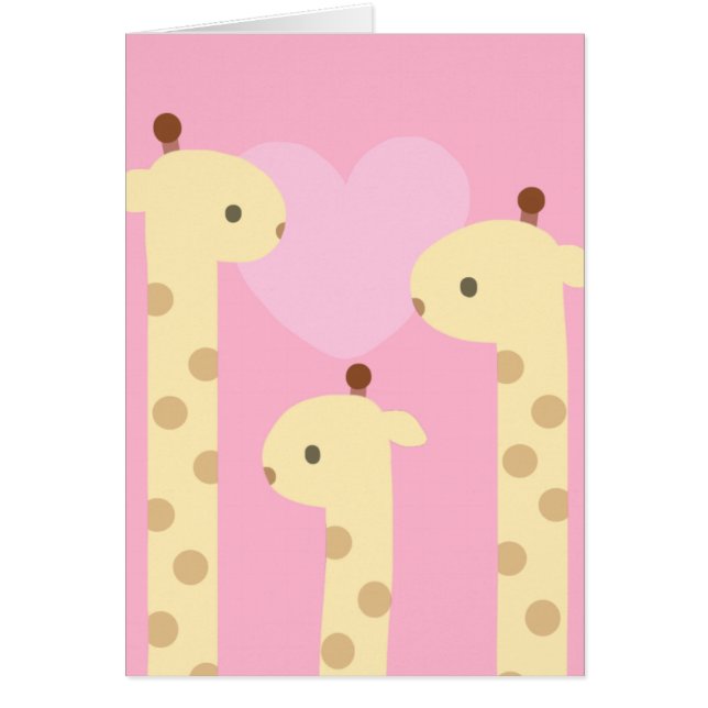 Cartão Girafa (Frente)