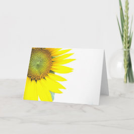 Cartão Girassóis da primavera