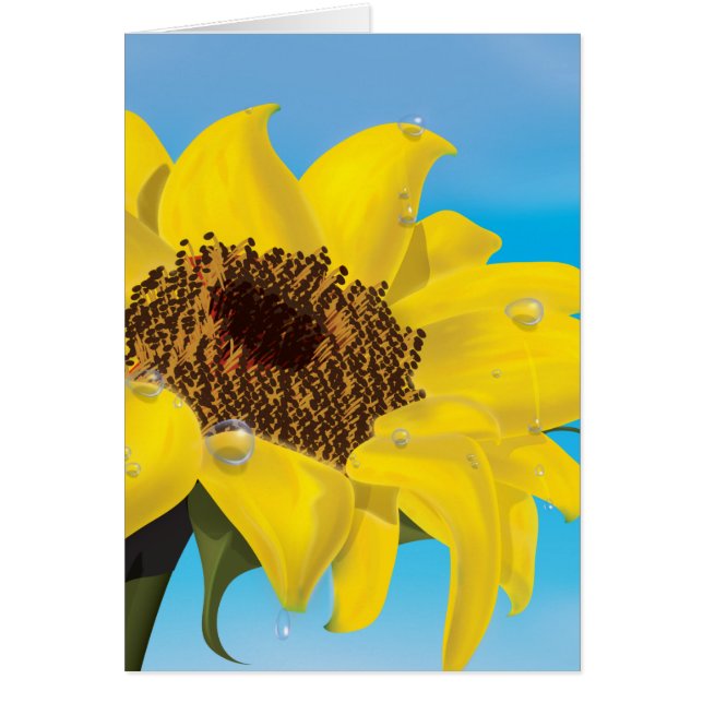 Cartão Girassol (Frente)