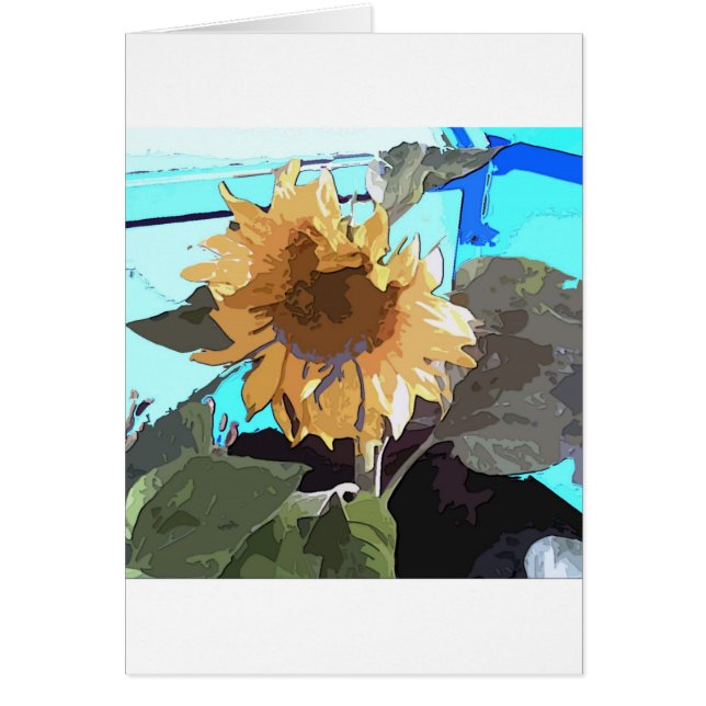 Cartão Girassol 14 (Frente)