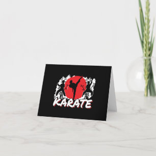 Cartão Girls Karate - Tema Japonês Patriótico