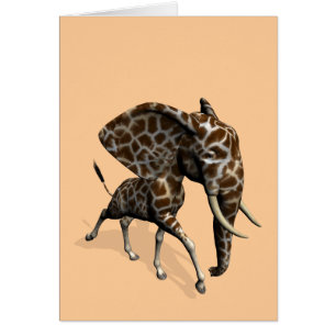 Cartão Girphant Ou Eleffe